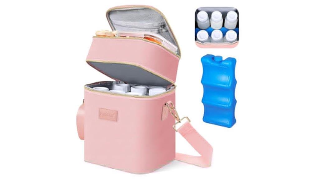 breastmilk cooler bag