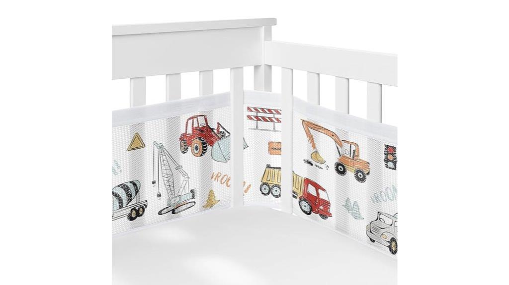 breathable construction truck crib
