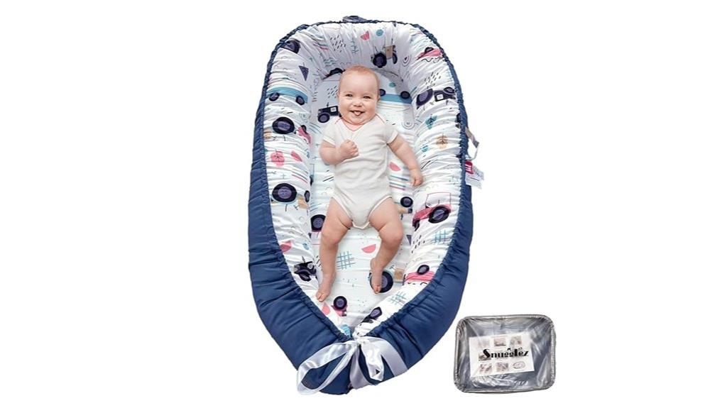 breathable cotton baby lounger