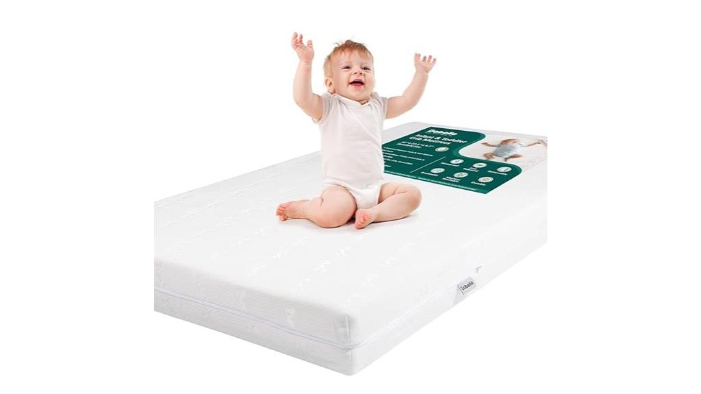 breathable crib mattress size