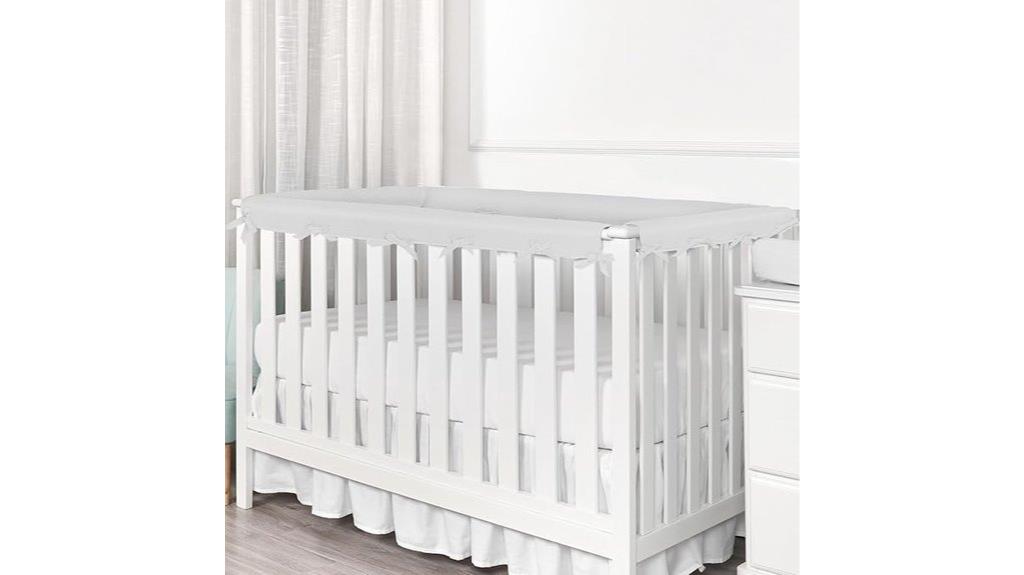 breathable crib teething covers