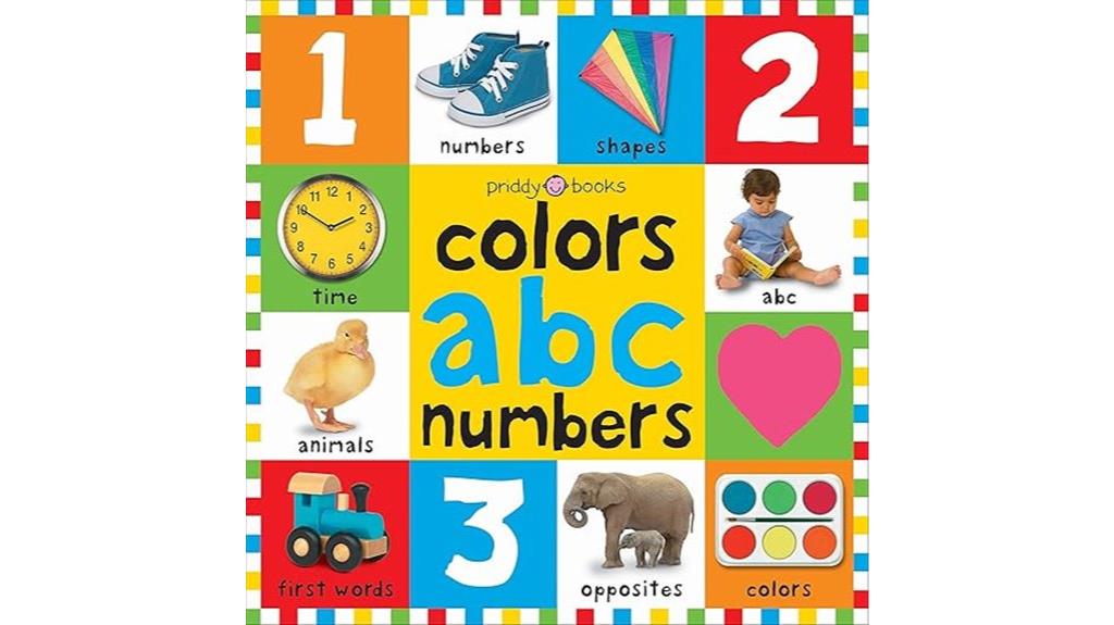 bright baby colors and abc