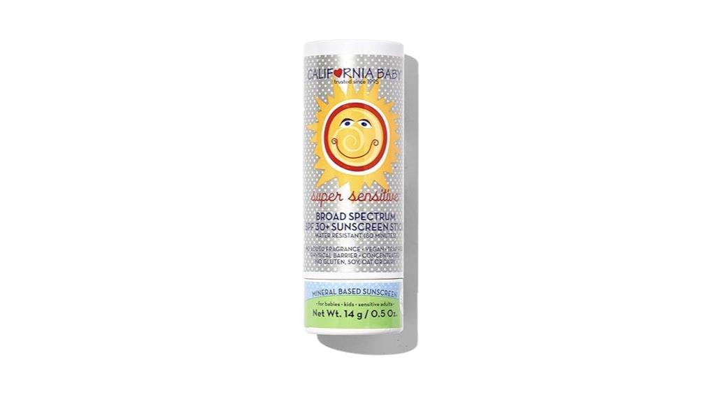 california baby spf30 stick