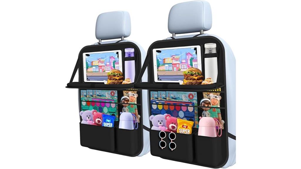 car seat storage organizer