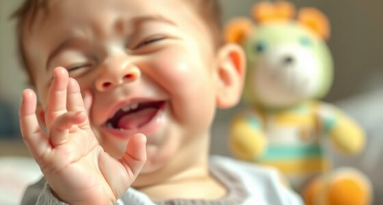 cherish baby s genuine laughter