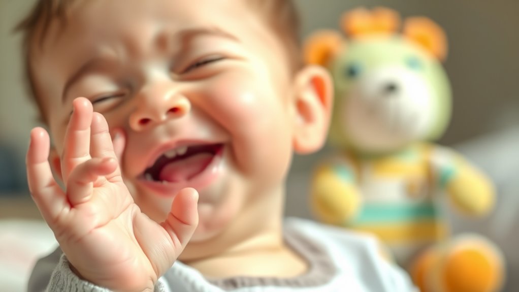 cherish baby s genuine laughter