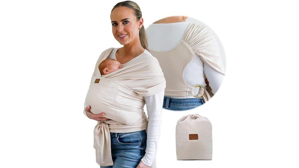 chic baby wrap carrier