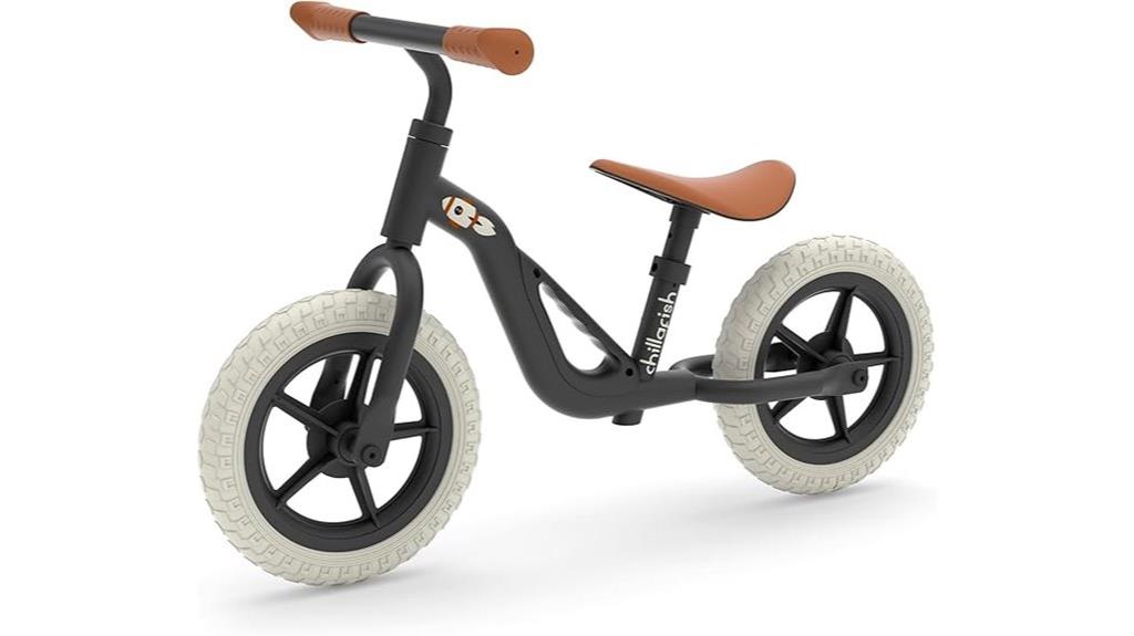child s colorful balance bike