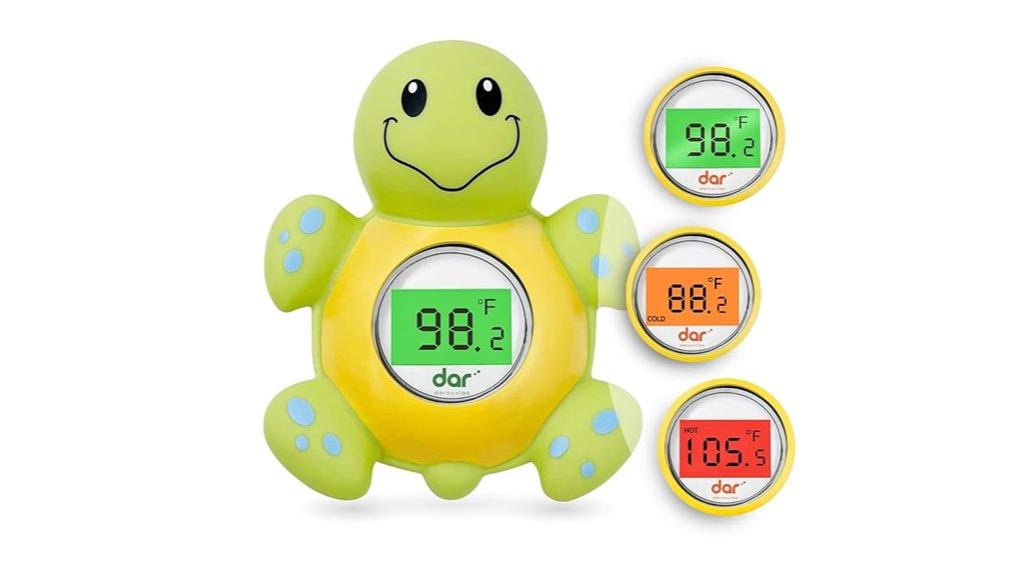 colorful baby bath thermometer