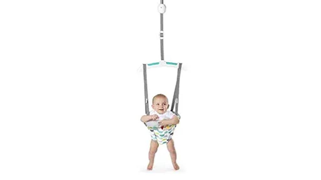 colorful baby door jumper