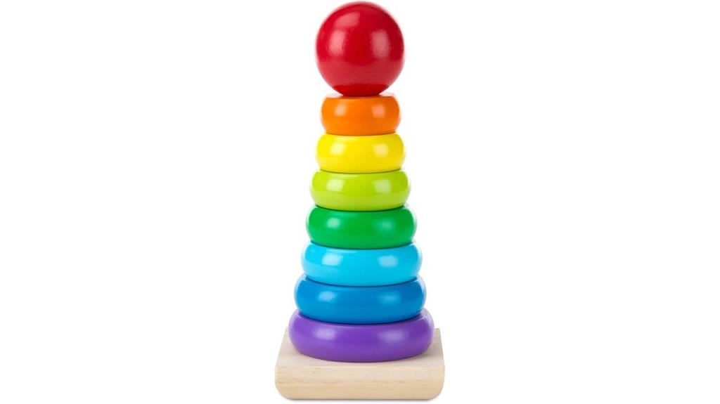 colorful wooden toddler toy