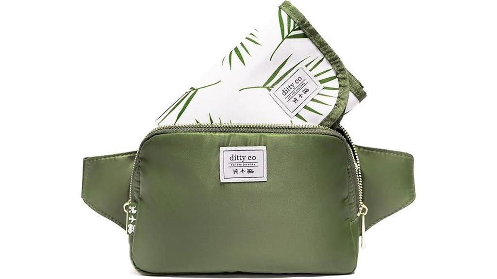 compact baby bag set