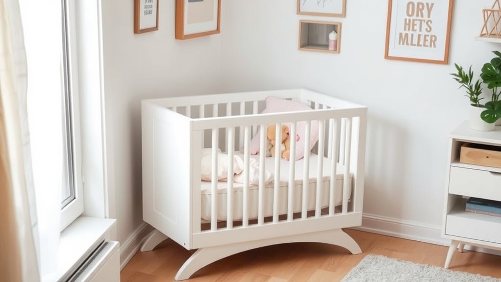 compact baby crib options