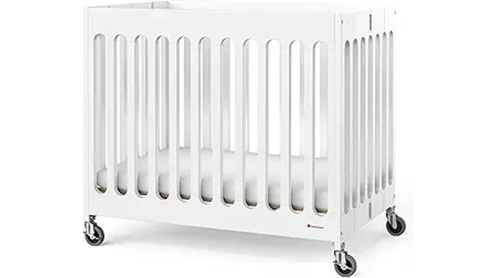 compact portable baby crib