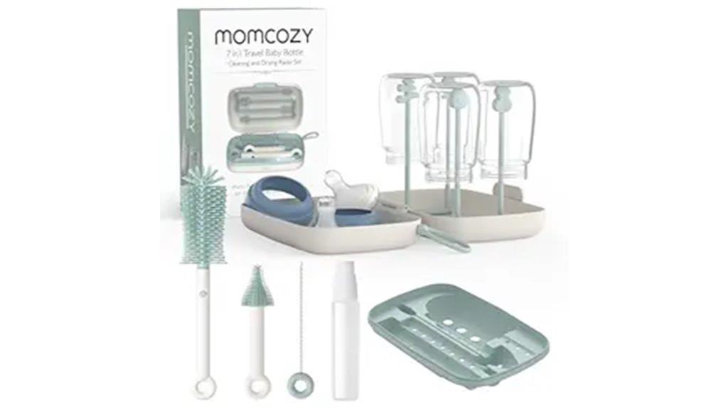 complete baby bottle cleaning set
