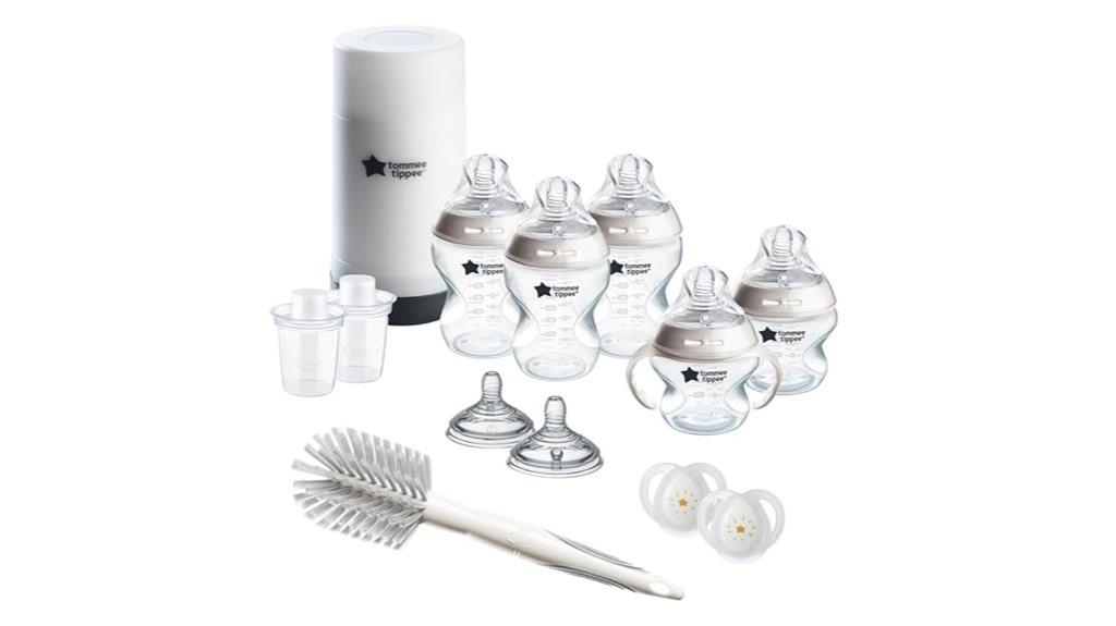 complete baby bottle set