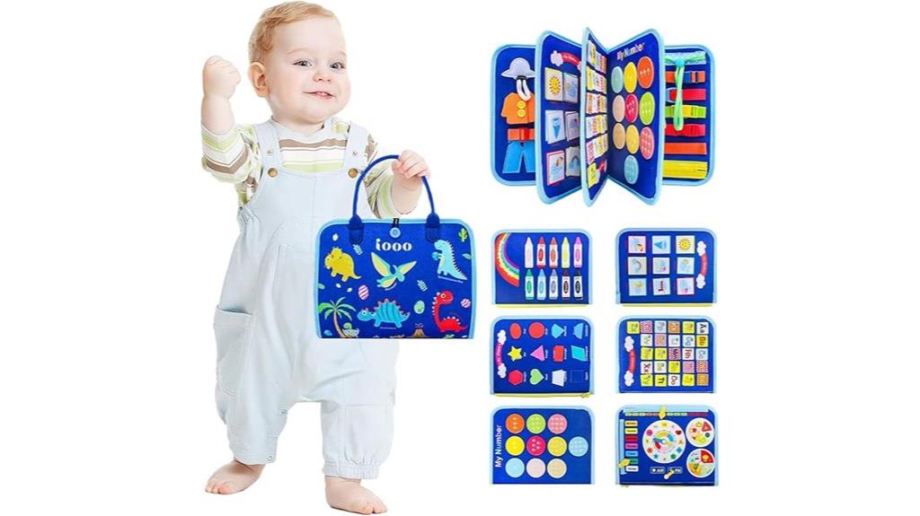 comprehensive toddler activity board