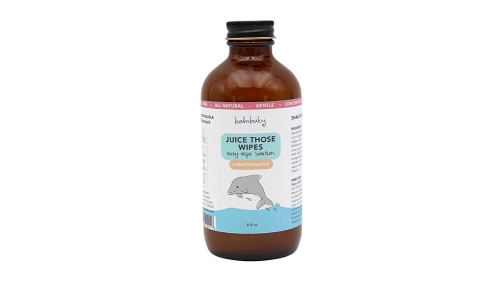 concentrated wipe cleaning solution
