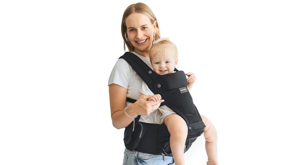 convertible baby carrier hip seat