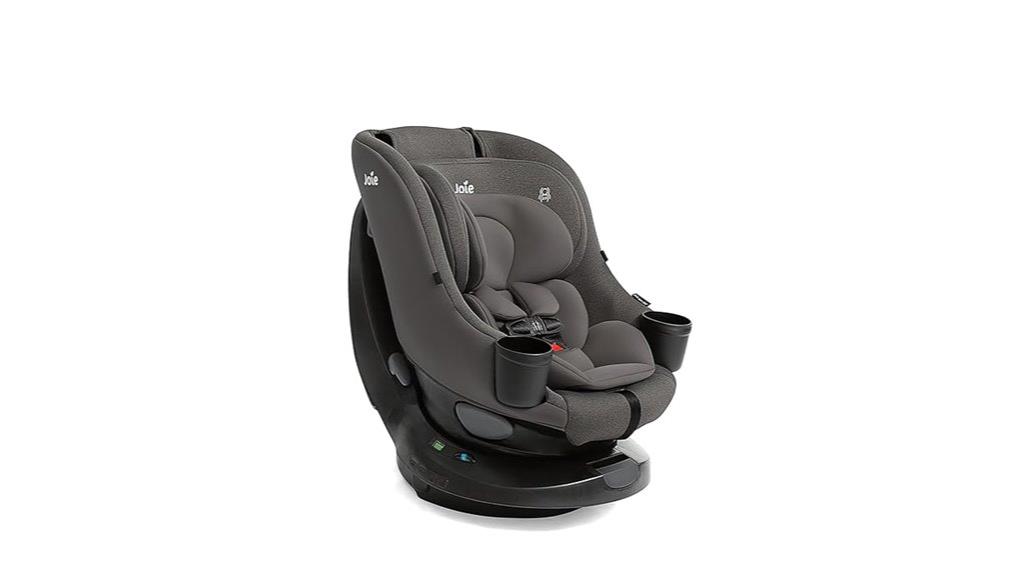 convertible car seat with spin