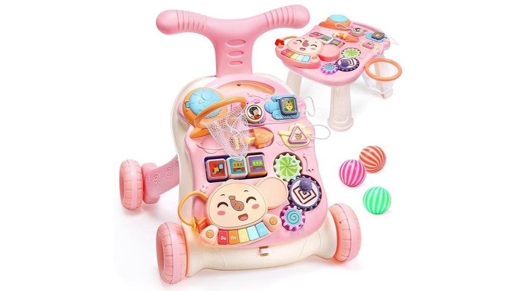 cute 2 in 1 baby walker