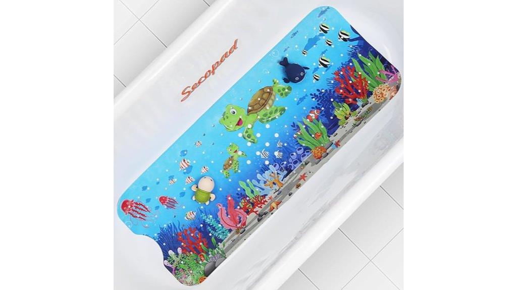 cute baby bath mat