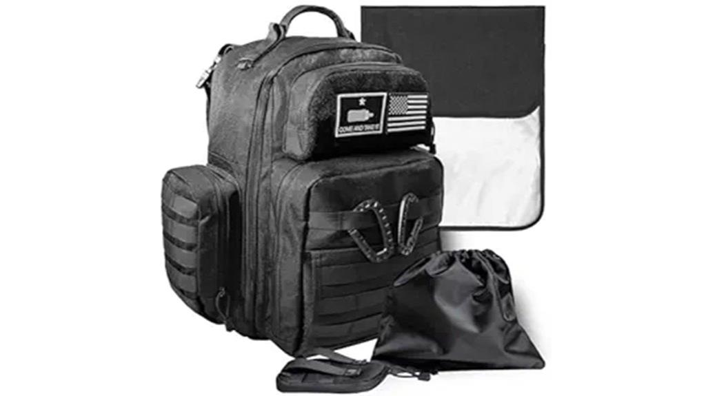 dad s waterproof molle backpack
