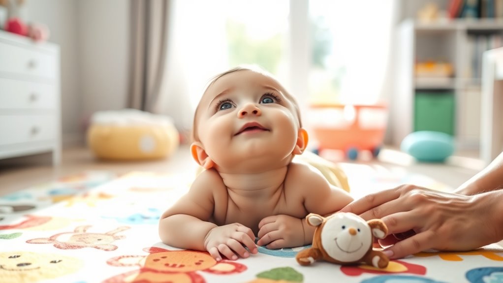 daily tummy time builds strength