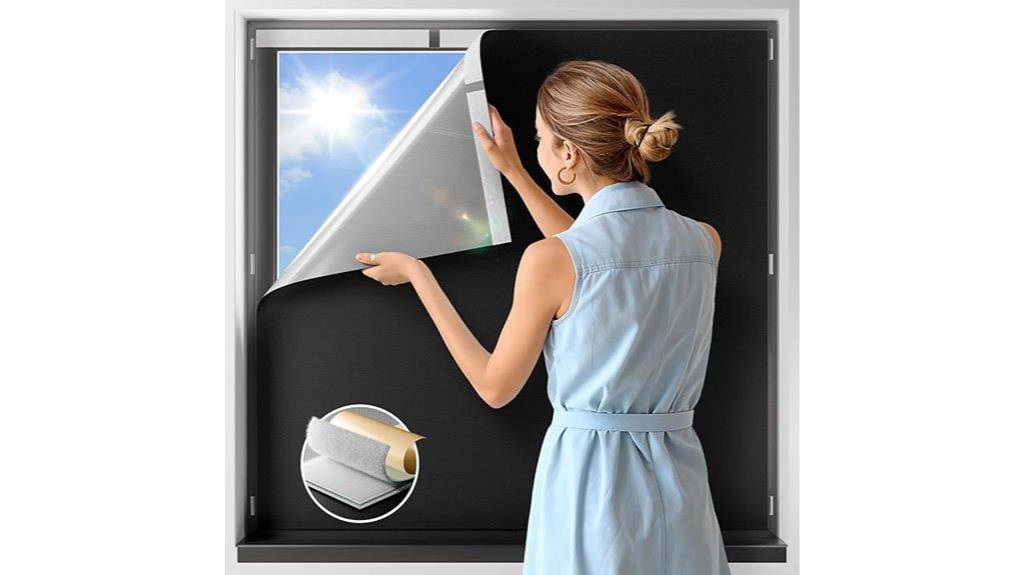 dark sleep travel curtains