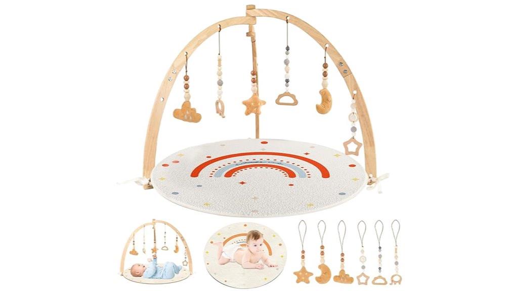 detachable sensory toy mat