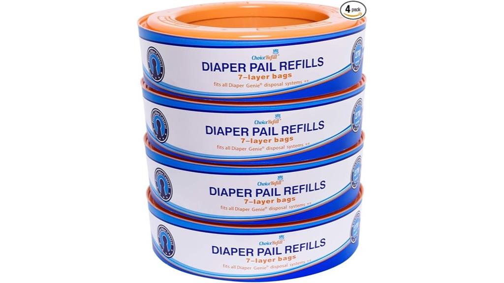 diaper genie pail liners