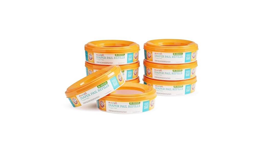 diaper pail refill rings