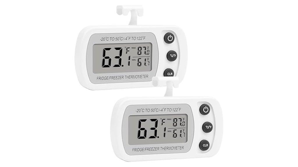 digital fridge thermometer pack