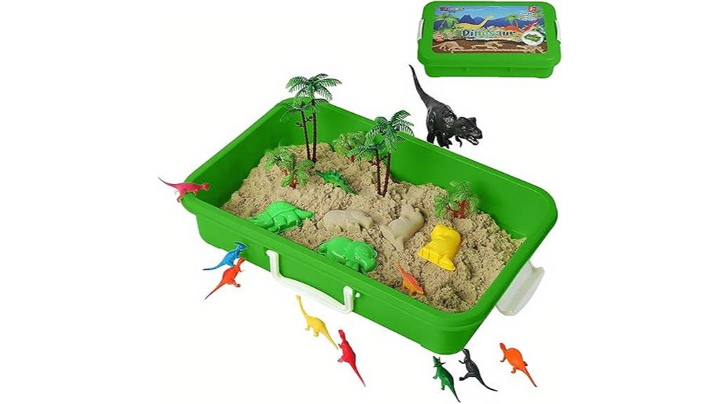 dinosaur sand kit molds