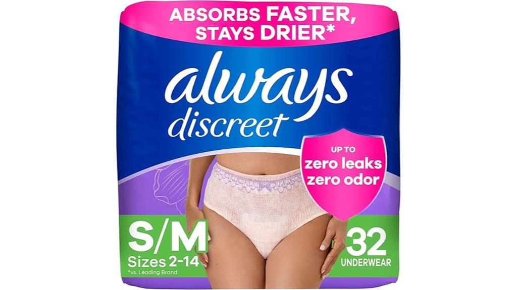 discreet postpartum incontinence underwear