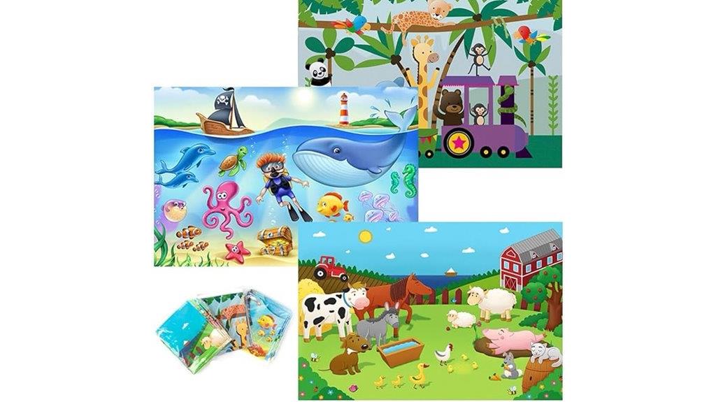 disposable baby placemats set