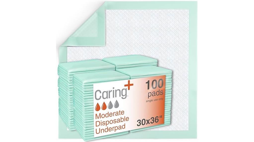 disposable incontinence bed pads