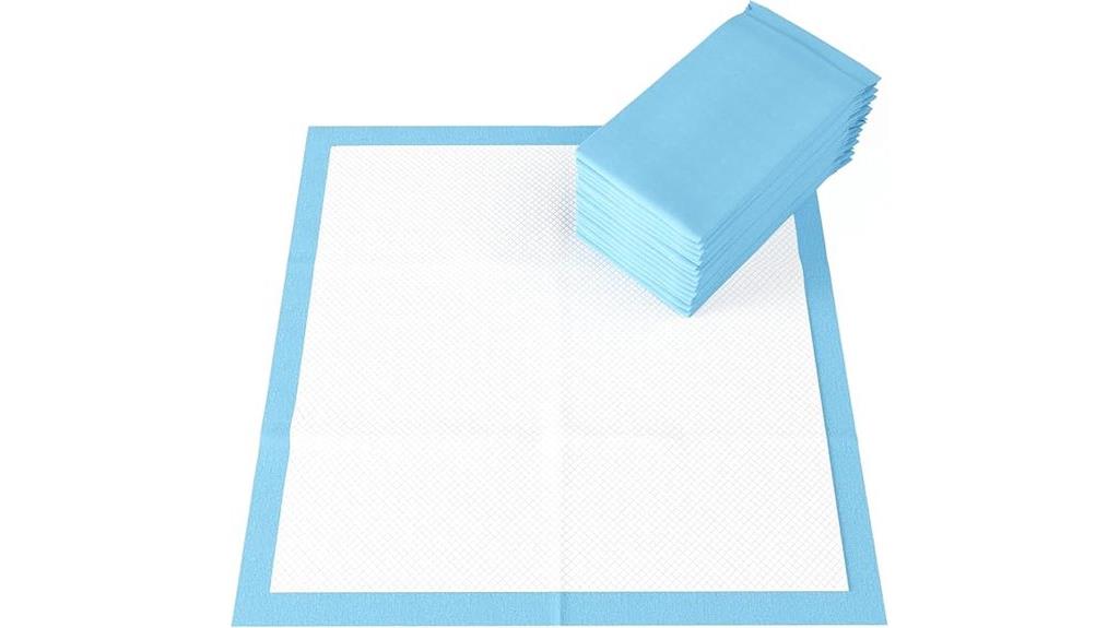 disposable underpads 23x23 150 pack