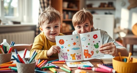 diy toddler storybook crafting