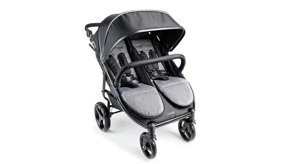 double stroller by foundations