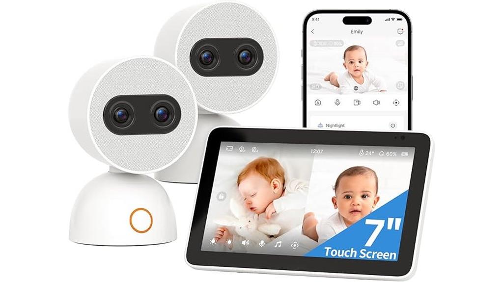 dual camera baby monitor
