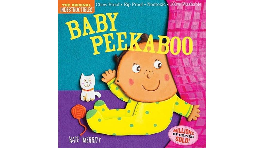 durable baby peekaboo book