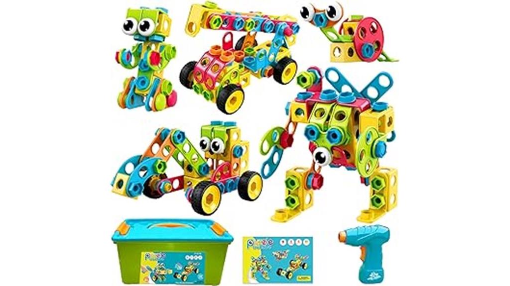 educational stem toy storage