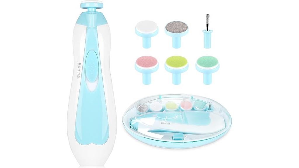 electric baby nail grooming kit