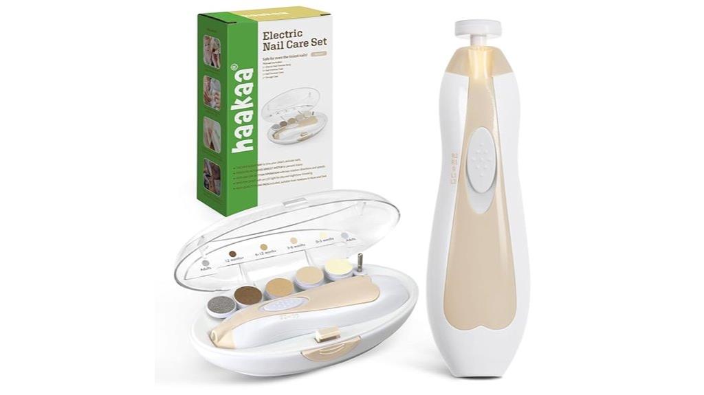 electric nail care kit