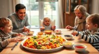 family dinner adaptation tips
