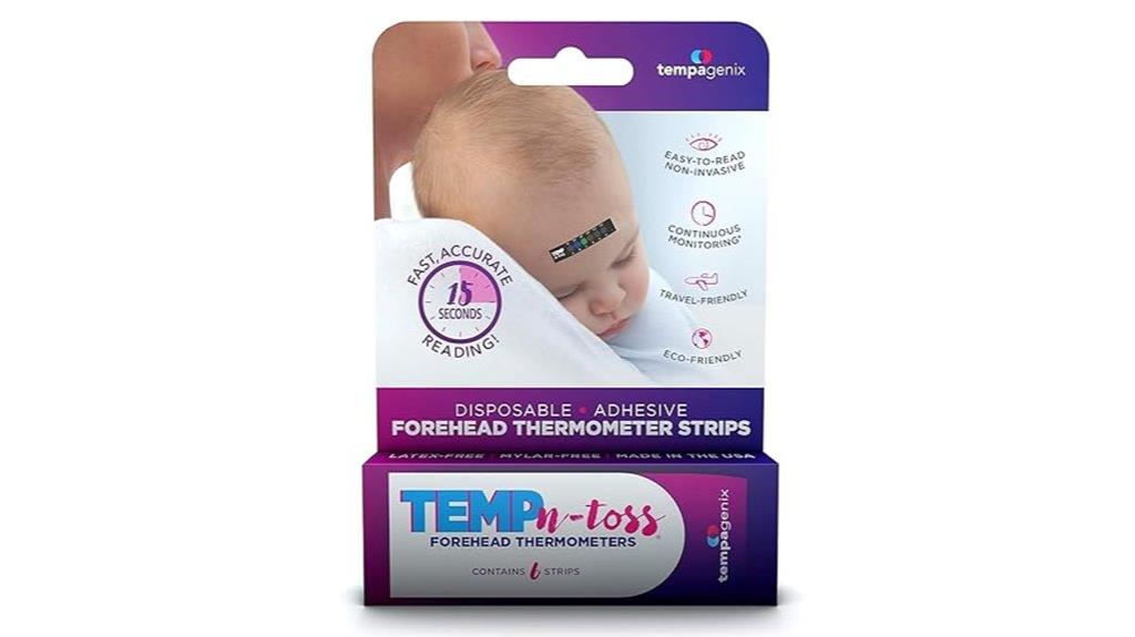 fast disposable forehead strips