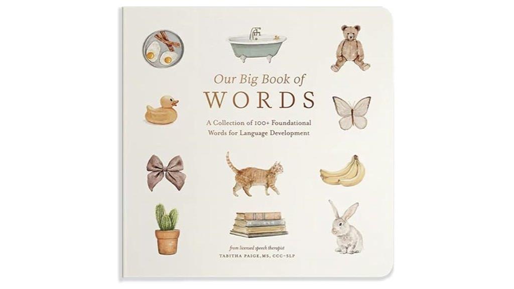 first words language development