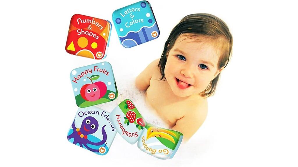 floating infant bath books