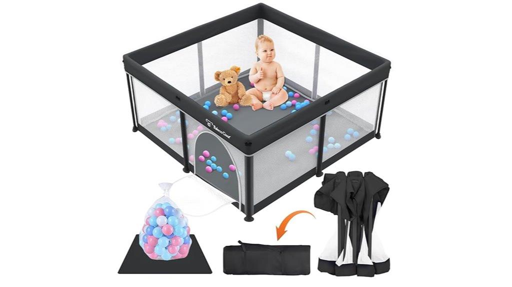 foldable baby playpen mat
